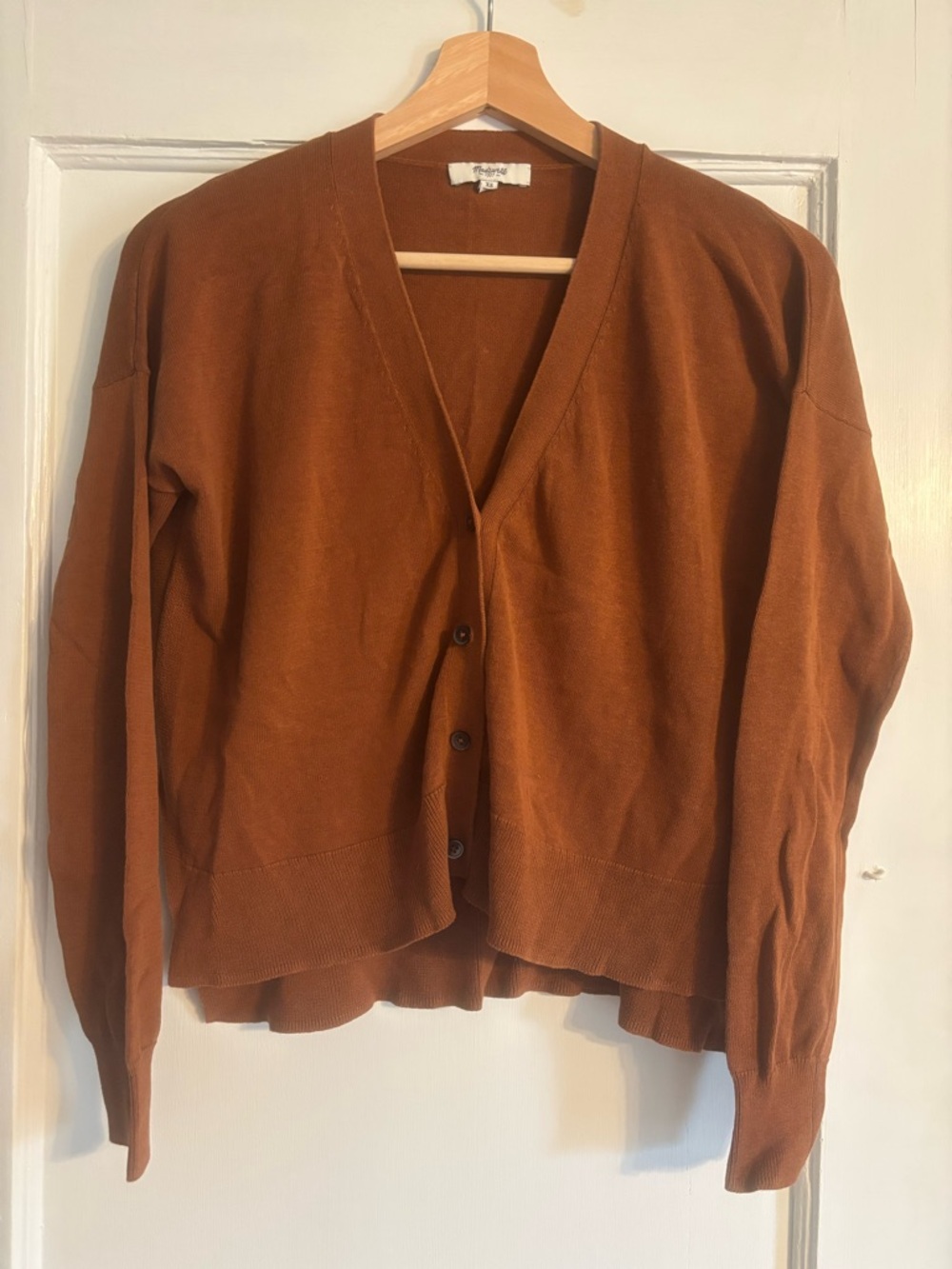 Madewell Women’s Cotton Crop Cardigan